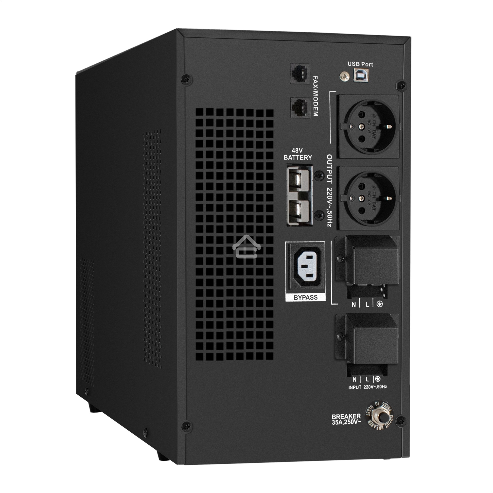 Комплект ИБП EX295991RUS + батарея 150Aч EX282990RUS 4шт ExeGate SineTower SZ-5000.LCD.AVR.2SH.1C13.T.RJ.USB + батарея ExeGate DT 12150 4шт