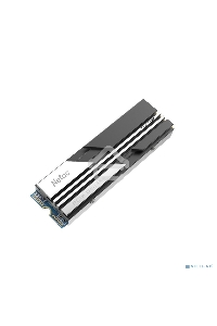 Накопитель SSD Netac NV5000, 500GB, M.2 2280, PCIe 4.0 x4, NVMe, R/W 5000/2500, с радиатором