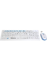 Клавиатура + мышь Defender  Skyline 895 Nano W (Белый) Кл:104, 1000/1500/2000dpi