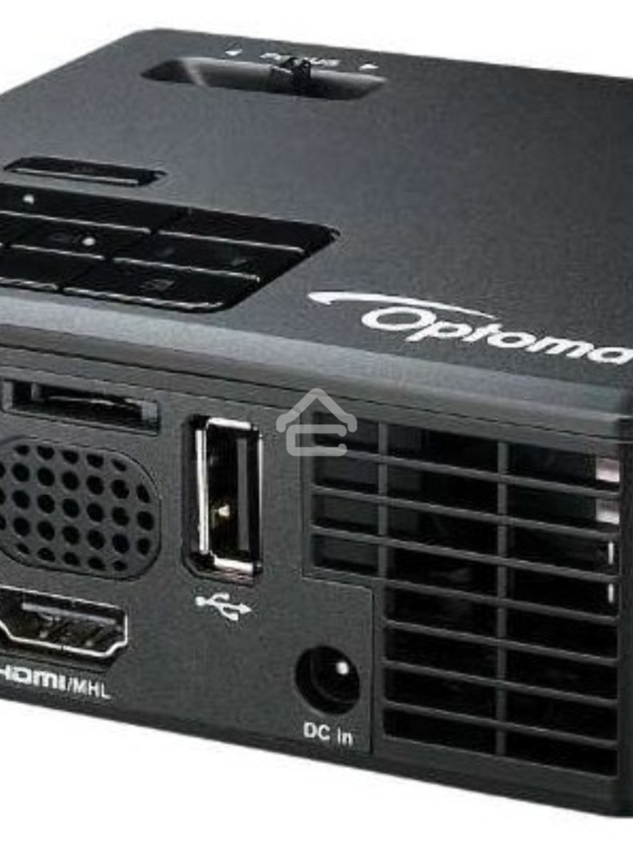 Проектор Optoma ML750e (DLP, LED, WXGA 1280x800, 700Lm, 15000:1, HDMI, USB, MHL, MicroSD, 1x1W speaker, 3D Ready, led 20000hrs, Black, 0.38kg)