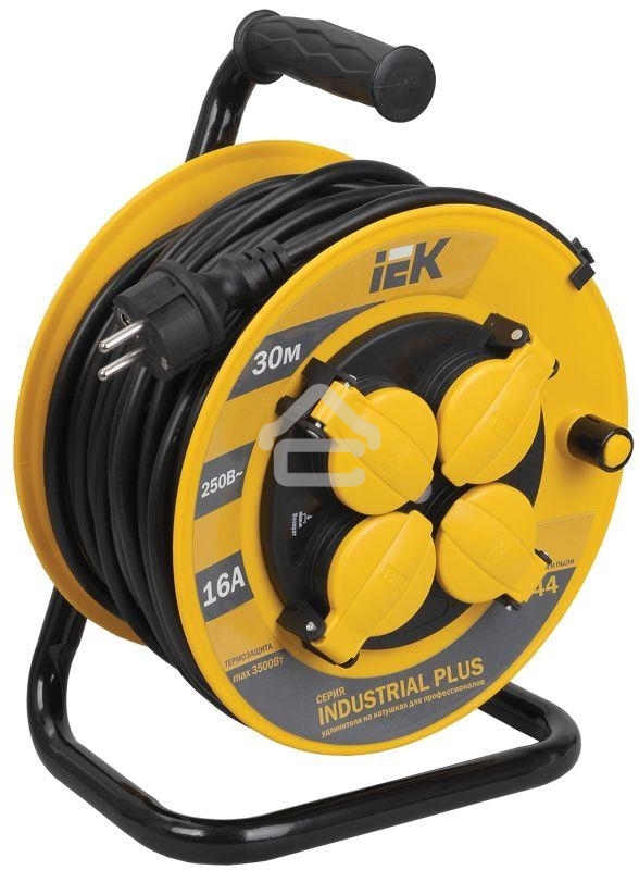 Катушка Iek WKP15-16-04-30-44 УК30 с т/з 4 места 2 Р + P Е/30метров 3х1,5мм2 IP44 