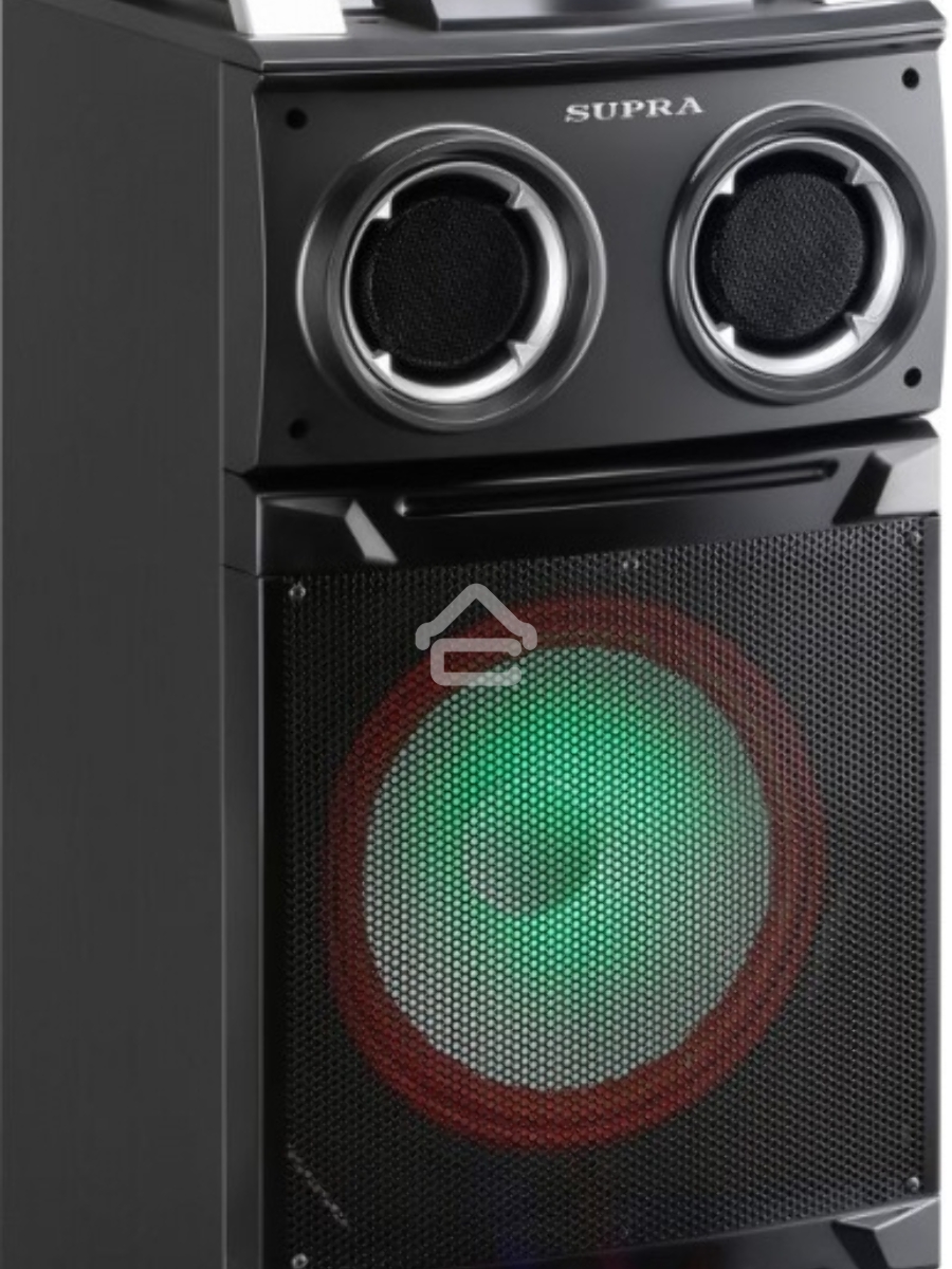 Минисистема SUPRA SMB-880 черный 140Вт/FM/USB/BT/SD