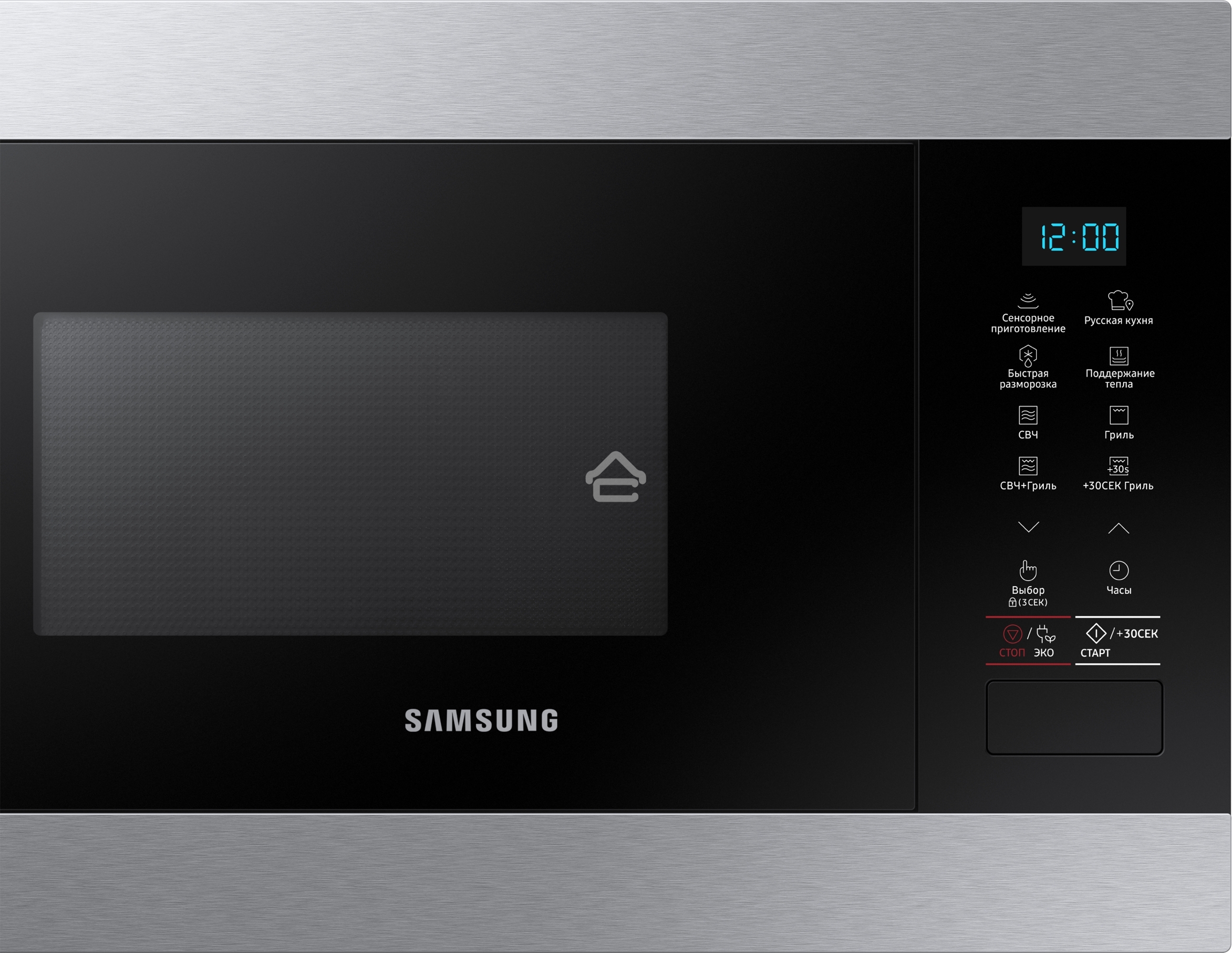 Микроволновая печь встраиваемая Samsung 22L GRILL MG22M8074AT/BW