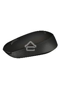 Мышь беспроводная Logitech B170 черный, 1000 dpi, радиоканал, USB, кнопки - 3