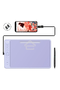 Графический планшет Parblo Intangbo M USB Type-C пурпурный