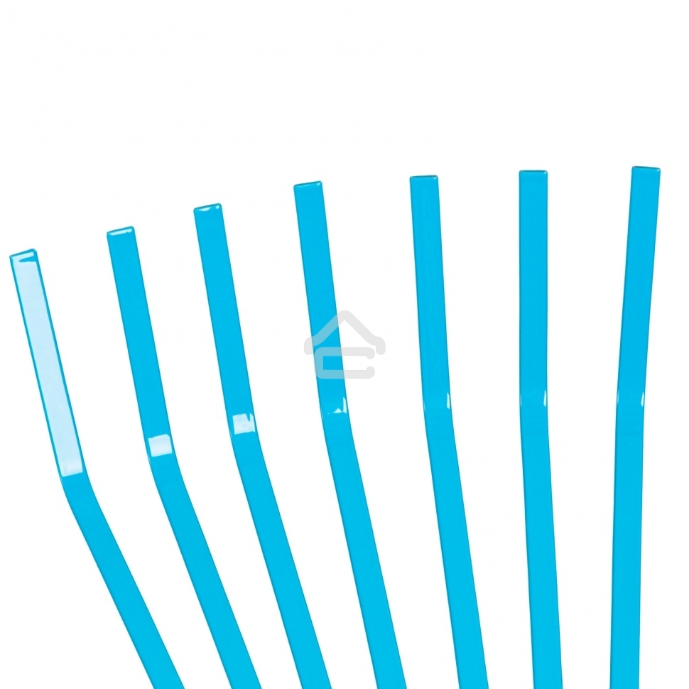 Грабли веерные стальные, 430х1550 мм, 22 плоских зуба, лакированный черенок, LUXE Palisad