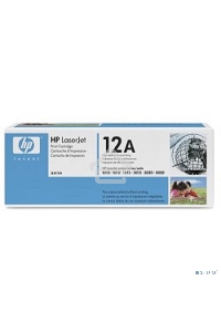 Картридж лазерный HP Q2612A черный для LaserJet 1010/1018/1020/1012/1015/3015/3020/3030 (2000стр.)