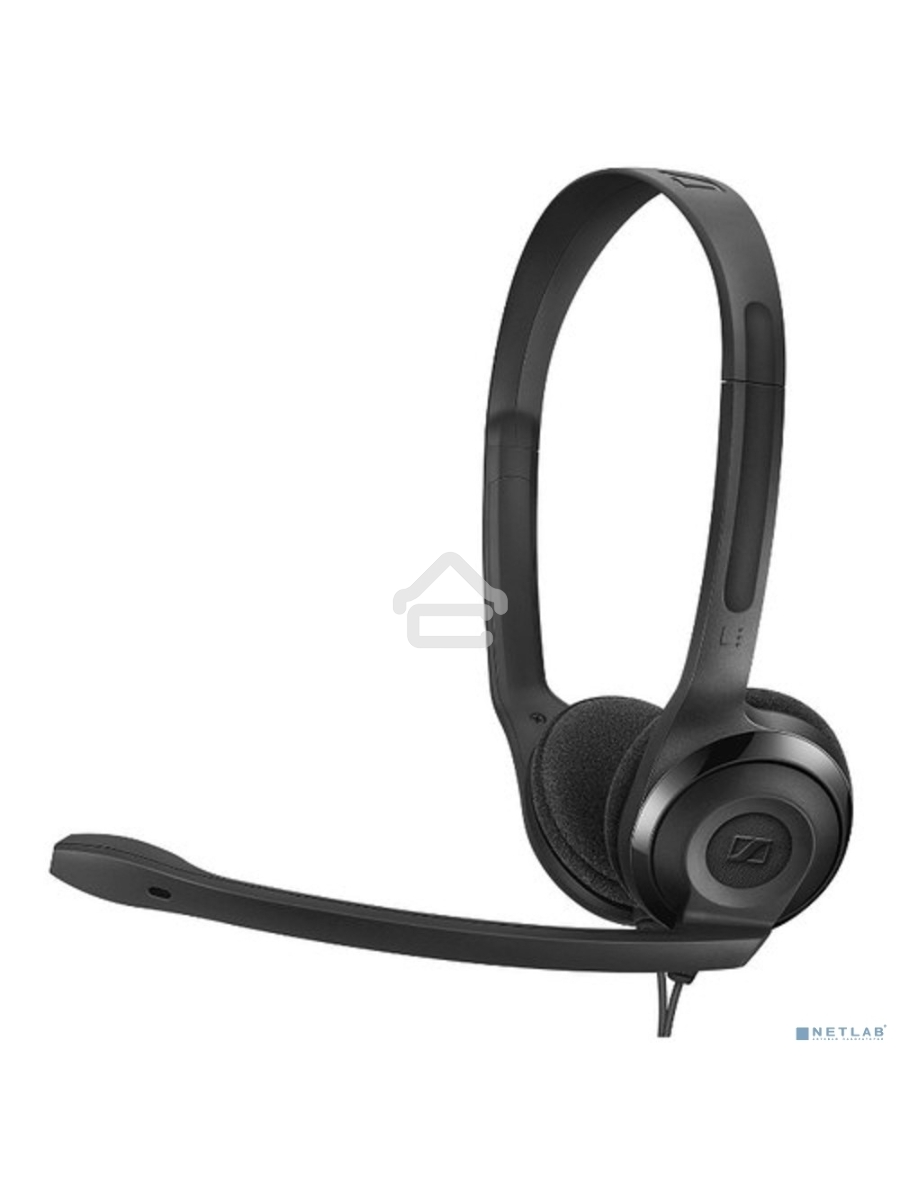 Гарнитура Sennheiser PC 5 CHAT стерео накладная закрытая 42-17000Гц, 2м, 4-контактный jack 3.5мм, 95дБ подвижный микрофон, круговая диаграмма