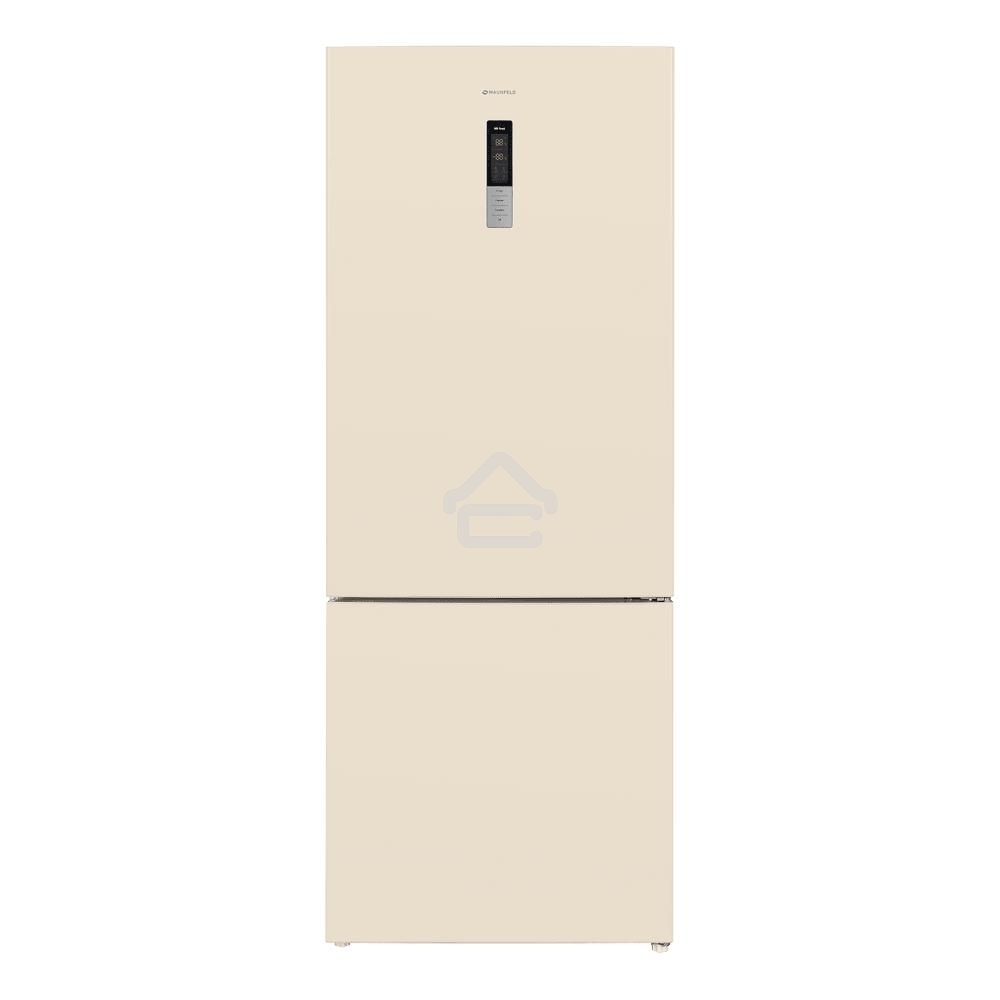 Холодильник Maunfeld MFF1857NFBG бежевый инвертер двухкамерный 336/117л морозилка снизу