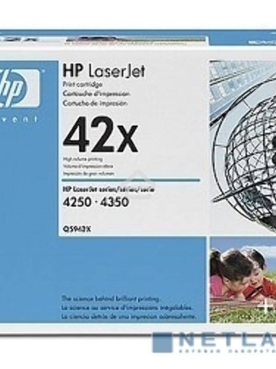 Картридж лазерный HP Q5942XD черный двойная упаковка для LaserJet 4250/4350 2 x 20000стр.