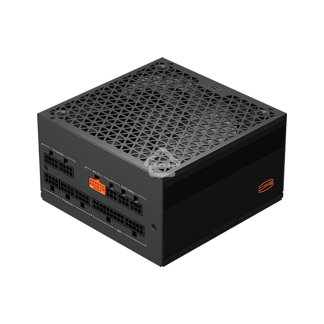 Блок питания PCCooler P5-YN1000-G1F, 1000Вт, 80 PLUS Gold, 135мм, модульный, черный