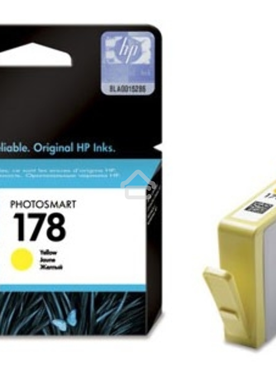 Картридж струйный HP №178 CB320HE желтый для HP C5383/C6383/B8553/D5463 (300стр.)