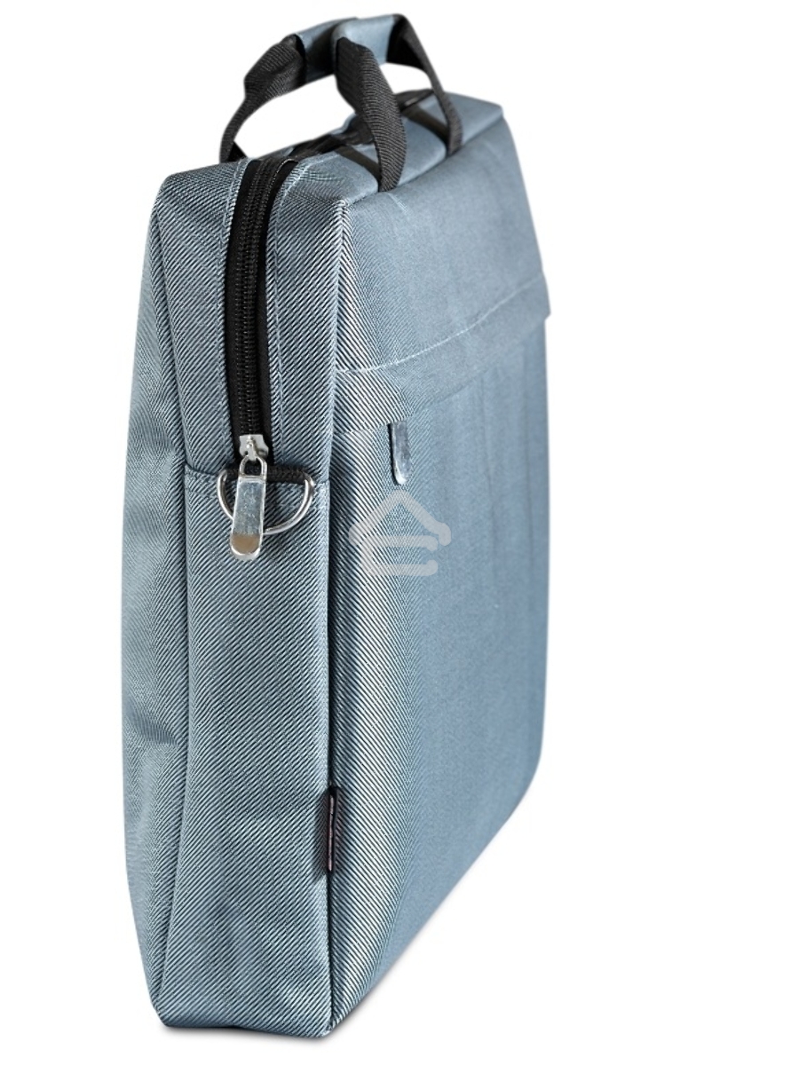 Сумка ExeGate EX205136RUS Start S15 Grey, серая, полиэстер, для ноутбуков до 15.6
