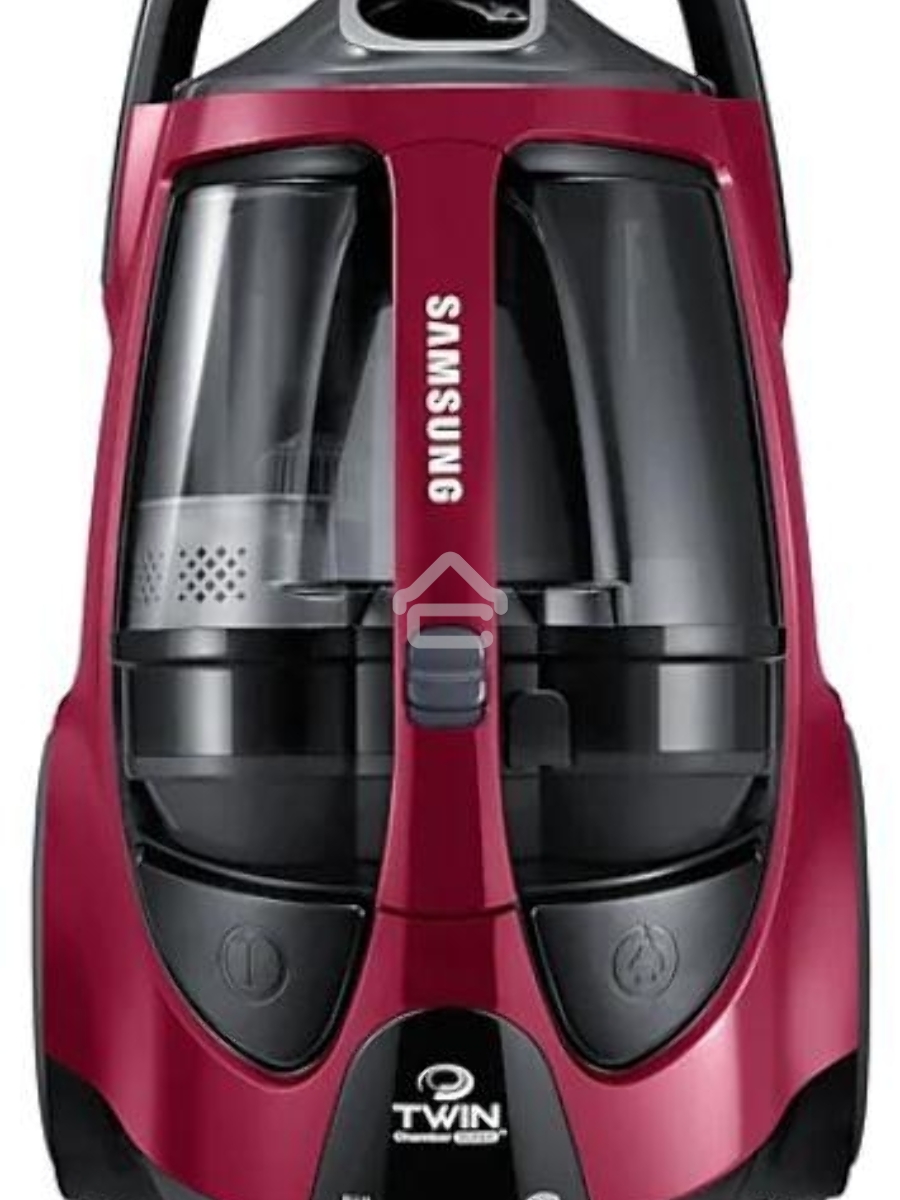 Пылесос Samsung VCC885FH3P красный, 430/2200 Вт, уборка сухая, пылесборник двойная камера 2л