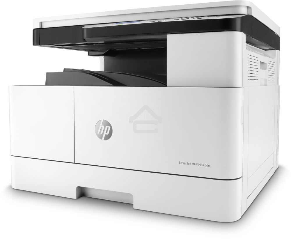 МФУ лазерный HP LaserJet M442dn (8AF71A), A3, ч/б, печ. до 24 стр/мин. (А4) до 13 стр/мин. (А3), 1200 x 1200 dpi (печать) 600x600dpi (скан.), USB, RJ-45