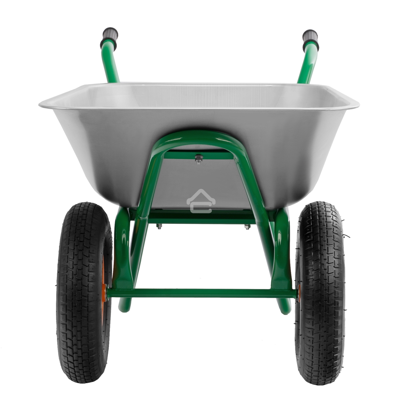 Тачка садово-строительная Palisad 2-х колесная, усиленная, грузоподъемность 320 кг, объем 100 л