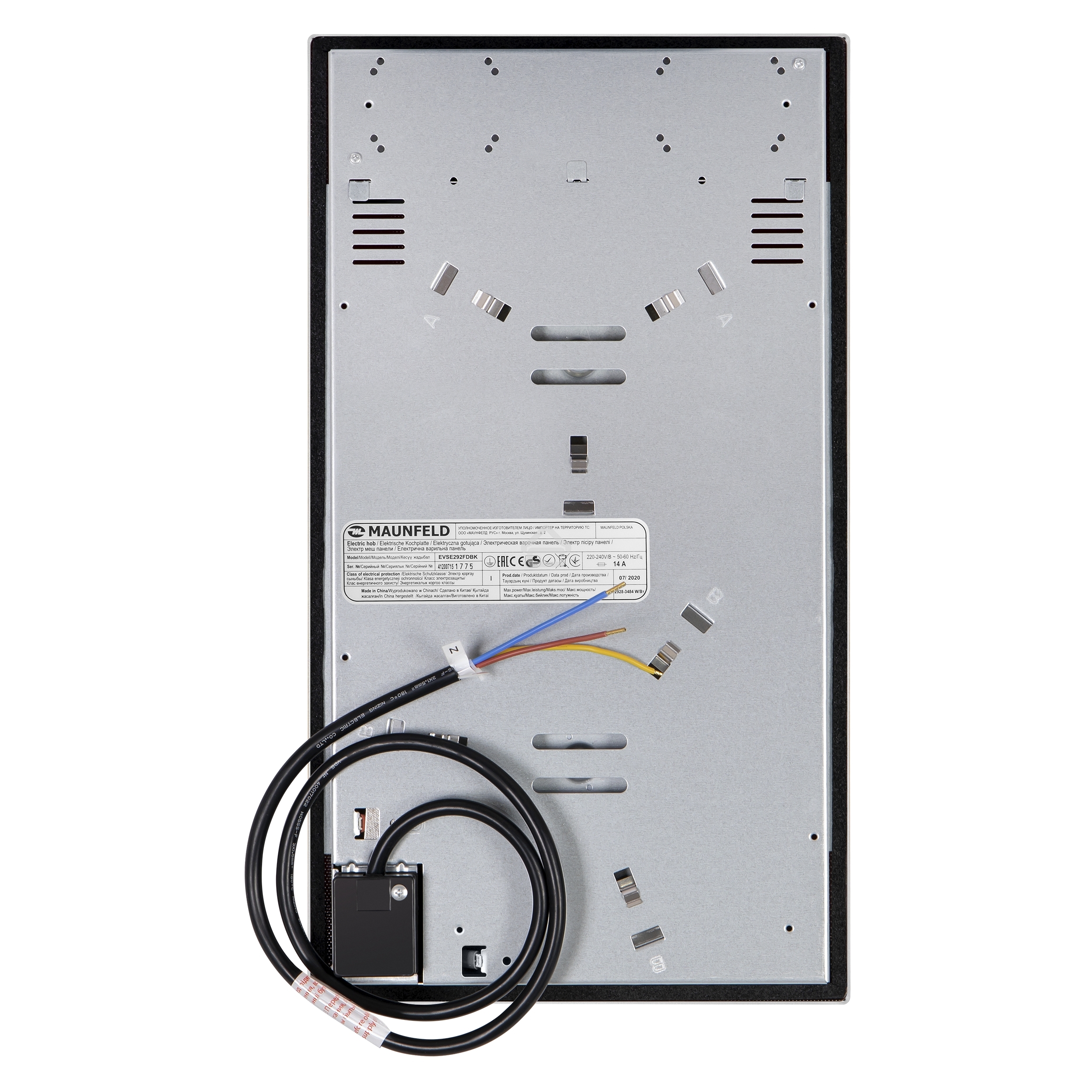 Варочная поверхность Maunfeld EVSE292FDBK черный