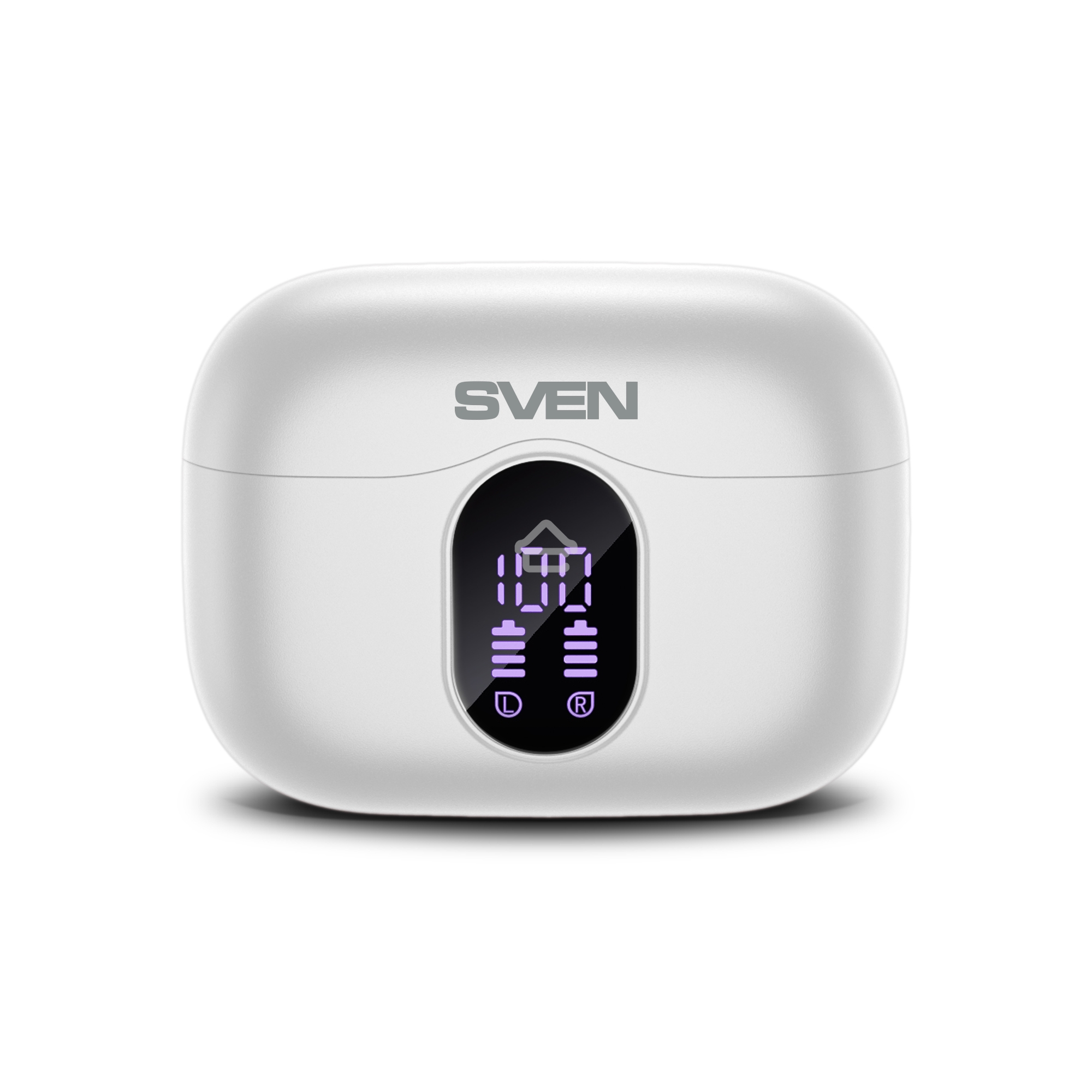 Беспроводные внутриканальные наушники с микрофоном Sven E-310B, белый (Bluetooth, TWS, ANC, ENC, APP)