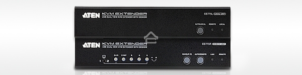 Сетевой фильтр USB DUAL VIEW KVM EXTENDER WITH DESKEW