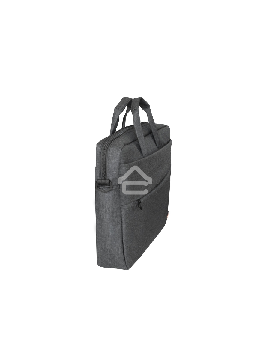 Сумка ExeGate Business ECC-045 Black, черная, полиэстер повышенной плотности 600D, 15.6