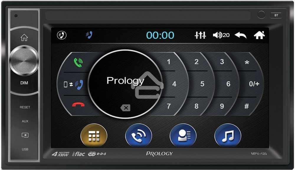 Автомагнитола Prology MPV-120 2DIN 4x55Вт