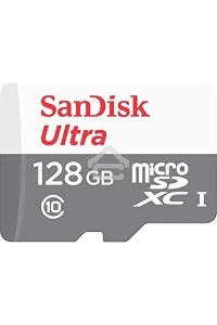 Флеш карта microSD 128GB SanDisk microSDXC Class 10 Ultra UHS-I 100MB/s