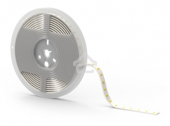 Лента светодиодная Gauss Elementary 2835 -SMD 4.8W 12V DC теплый белый IP20 (ZIP bag 5m)