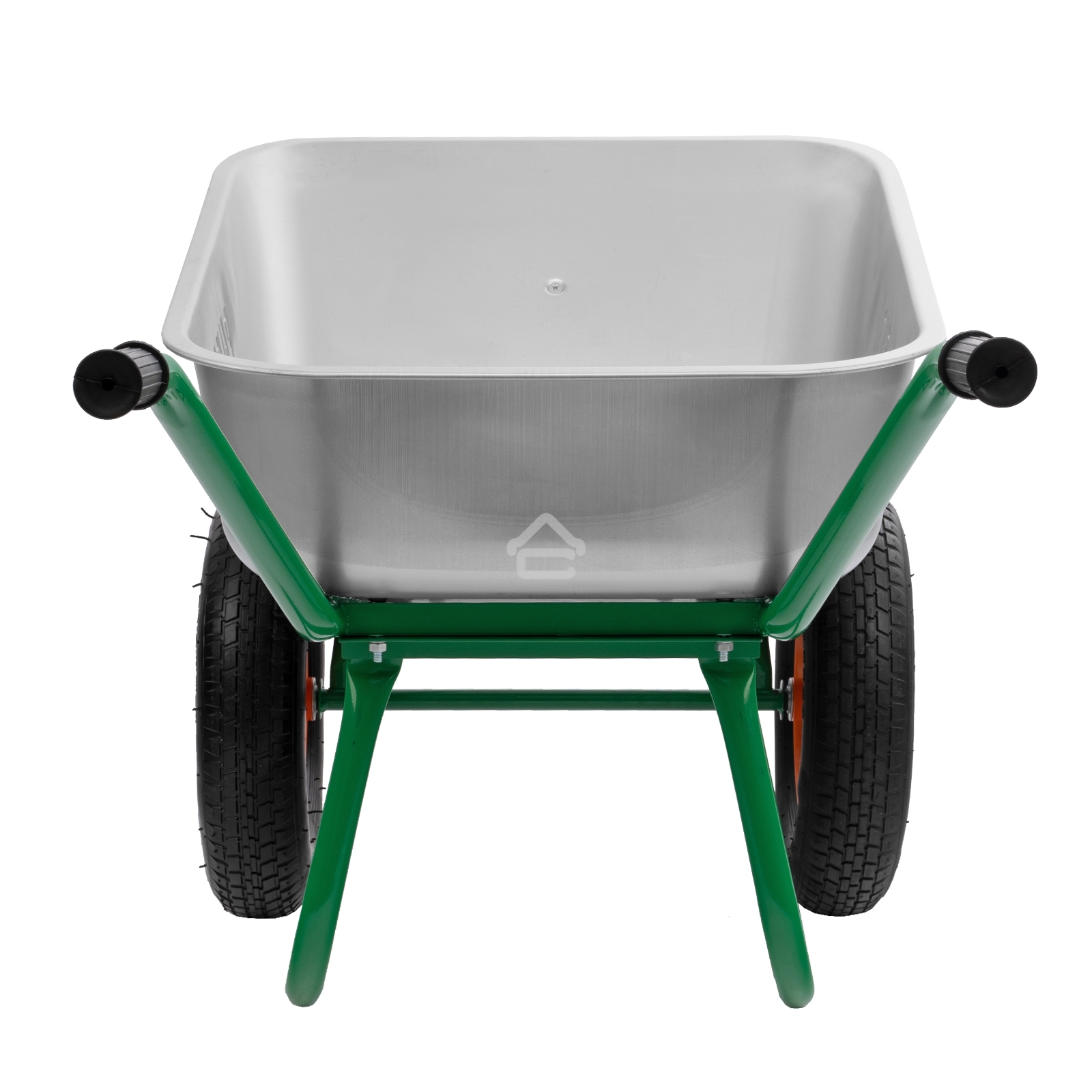 Тачка садово-строительная Palisad 2-х колесная, усиленная, грузоподъемность 320 кг, объем 100 л