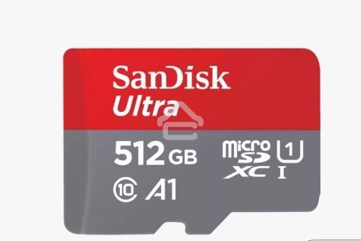 Флеш карта microSD 512Gb SanDisk microSDXC Class 10 Ultra UHS-I A1 140Mb/s