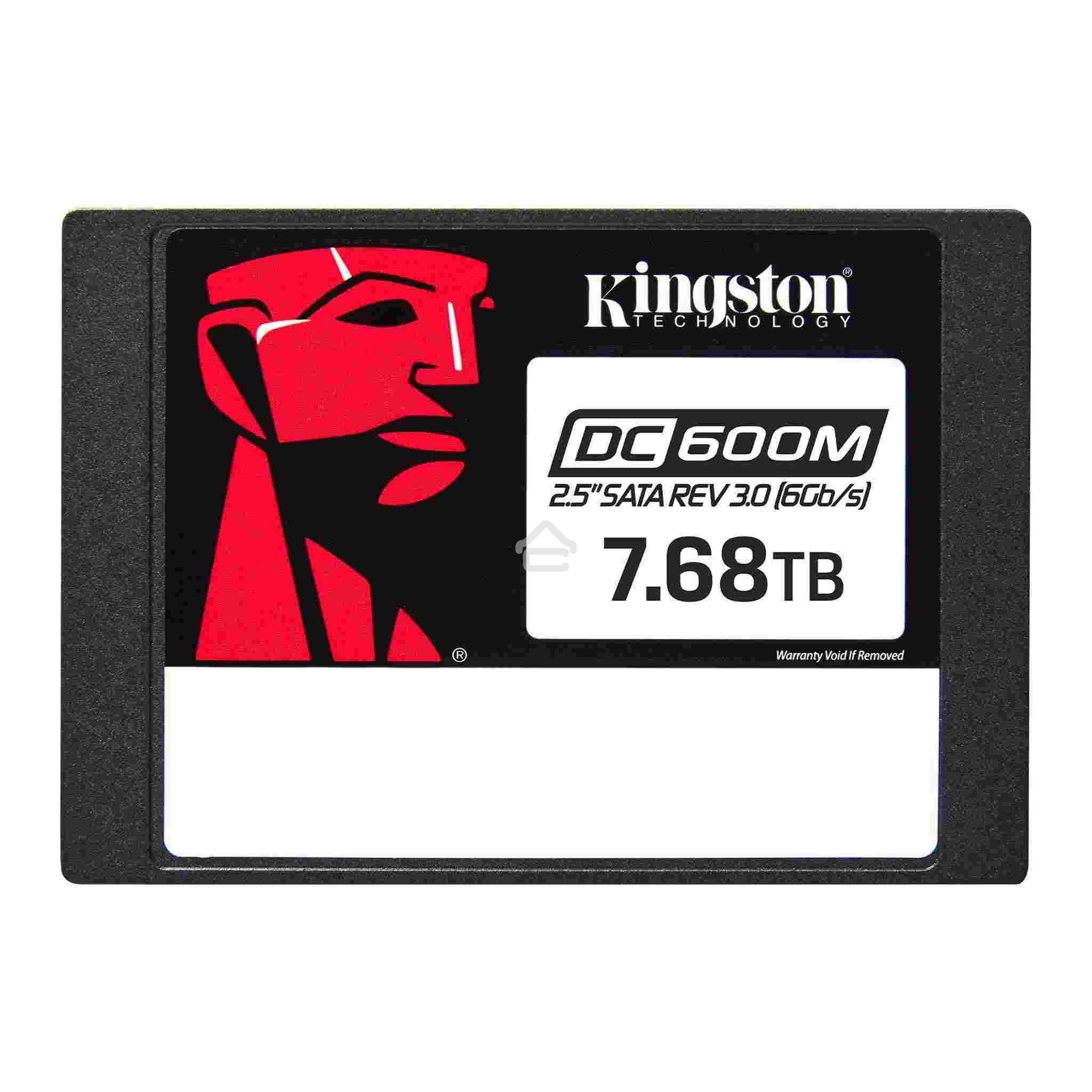 Накопитель SSD Kingston DC600M, 7680 Gb, SATA III, R/W 560/530 МБ/с