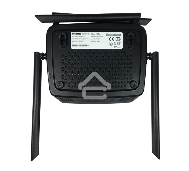 Двухдиапазонный гигабитный Wi-Fi 6 маршрутизатор D-Link DIR-X1510/RU/R1A AX1500