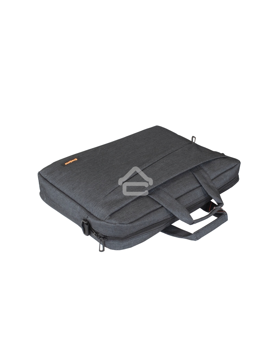Сумка ExeGate Business ECC-045 Black, черная, полиэстер повышенной плотности 600D, 15.6