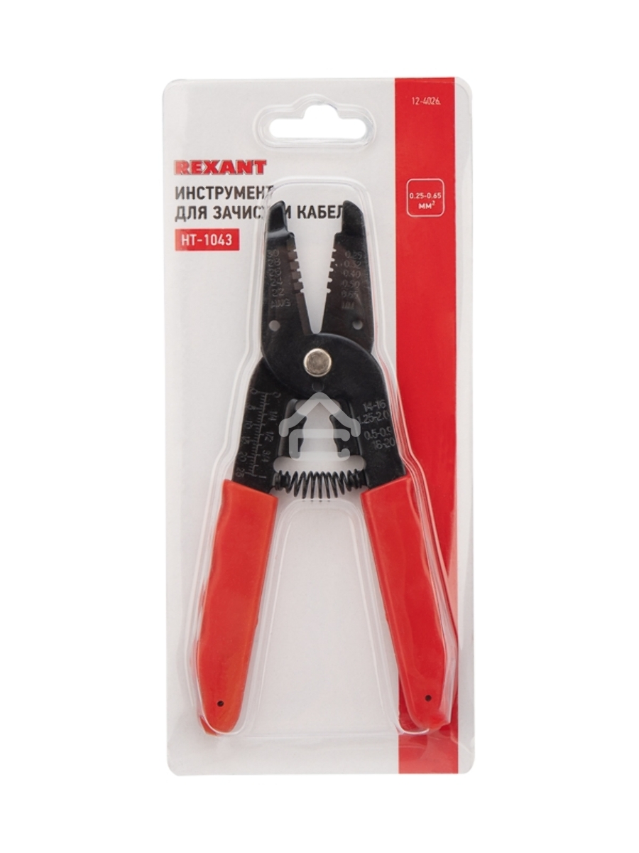 Инструмент для зачистки кабеля Rexant HT-1043 0.25-0.65 мм