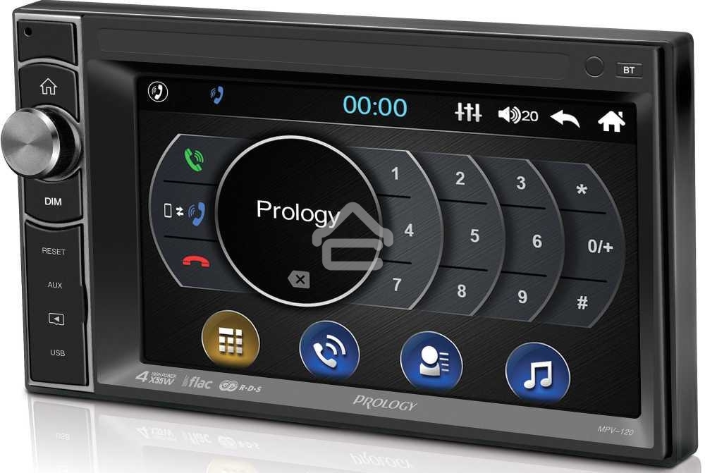 Автомагнитола Prology MPV-120 2DIN 4x55Вт