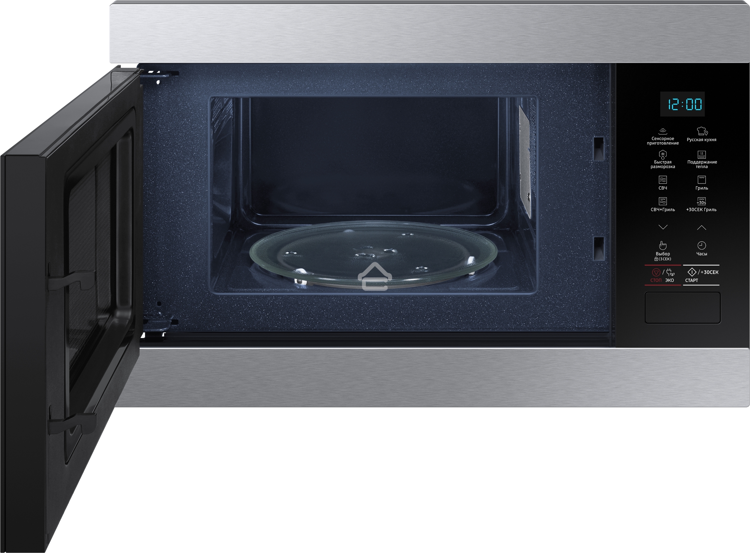 Микроволновая печь встраиваемая Samsung 22L GRILL MG22M8074AT/BW