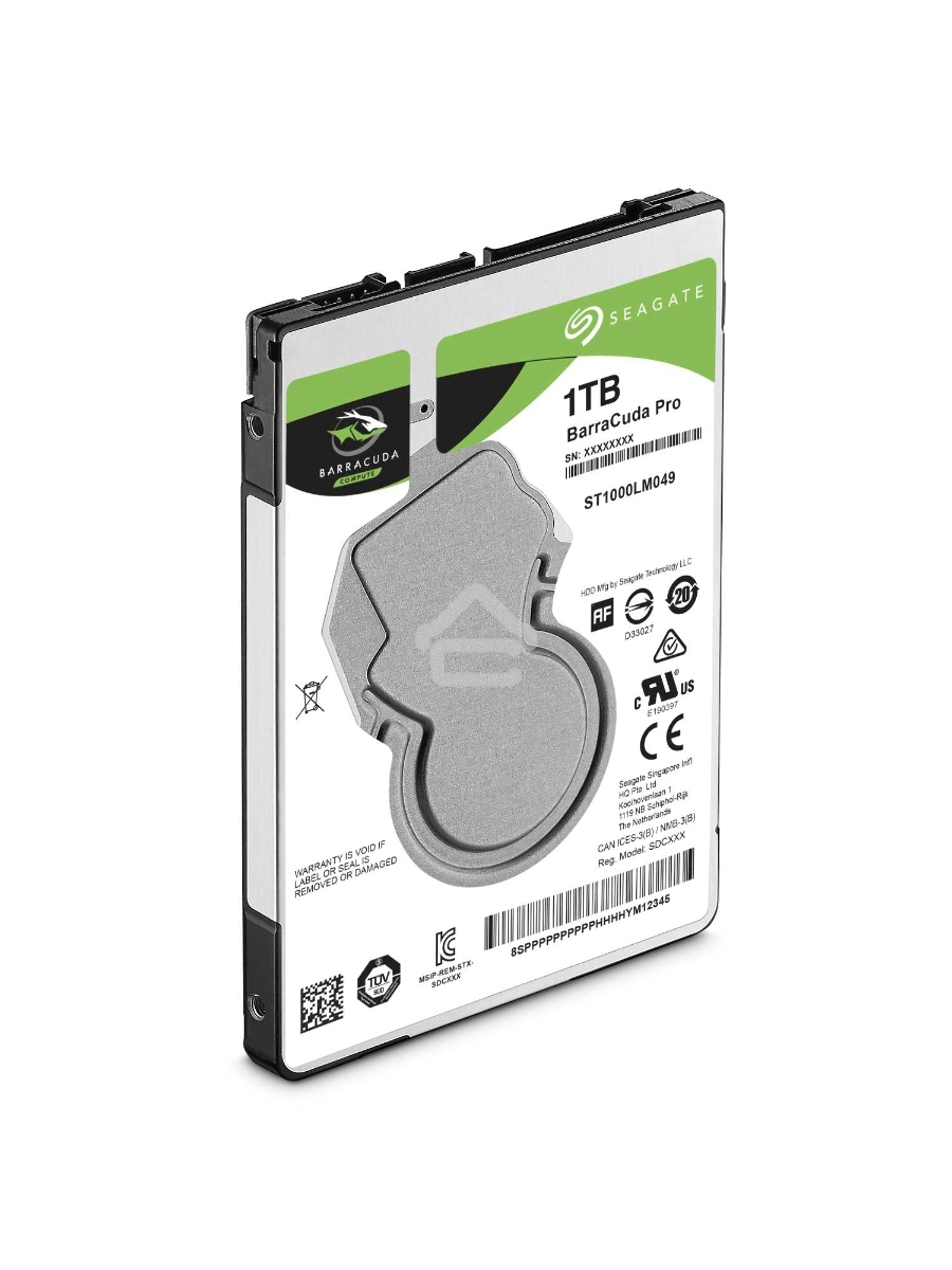 Жесткий диск Seagate HDD Mobile Barracuda25 Guardian (2.5'/ 1TB/ SATA 6Gb/s/ rmp 7200)