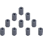Резинка ролика Cet CET341031 (44384701) для Oki B412/432/ES4132/4192 MFP/MB5162 MFP/562