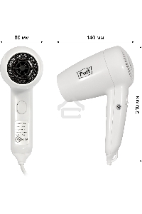 Фен Puff 1300 1300Вт белый