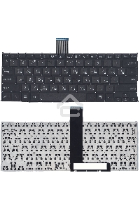 Клавиатура для ноутбука Asus F200CA F200LA F200MA X200 черная, без рамки, плоский Enter