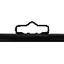 Экран Cactus 180x180см Map type CS-PSRM-180x180-BK 1:1 настенно-потолочный рулонный черный