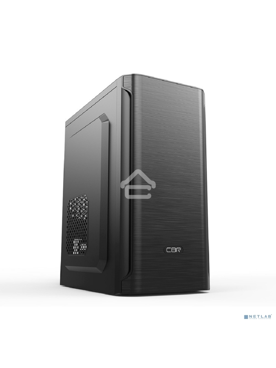 Корпус CBR mATX Minitower MX10, c БП PSU-ATX400-12EC (400W/120mm), 2*USB 2.0, HD Audio+Mic, Black [PCC-MATX-MX10-400W]