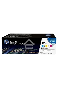 Картридж лазерный комплект HP CF373AM голубой/пурпурный/желтый для CLJ CP1215/1515 3 х 1400стр.