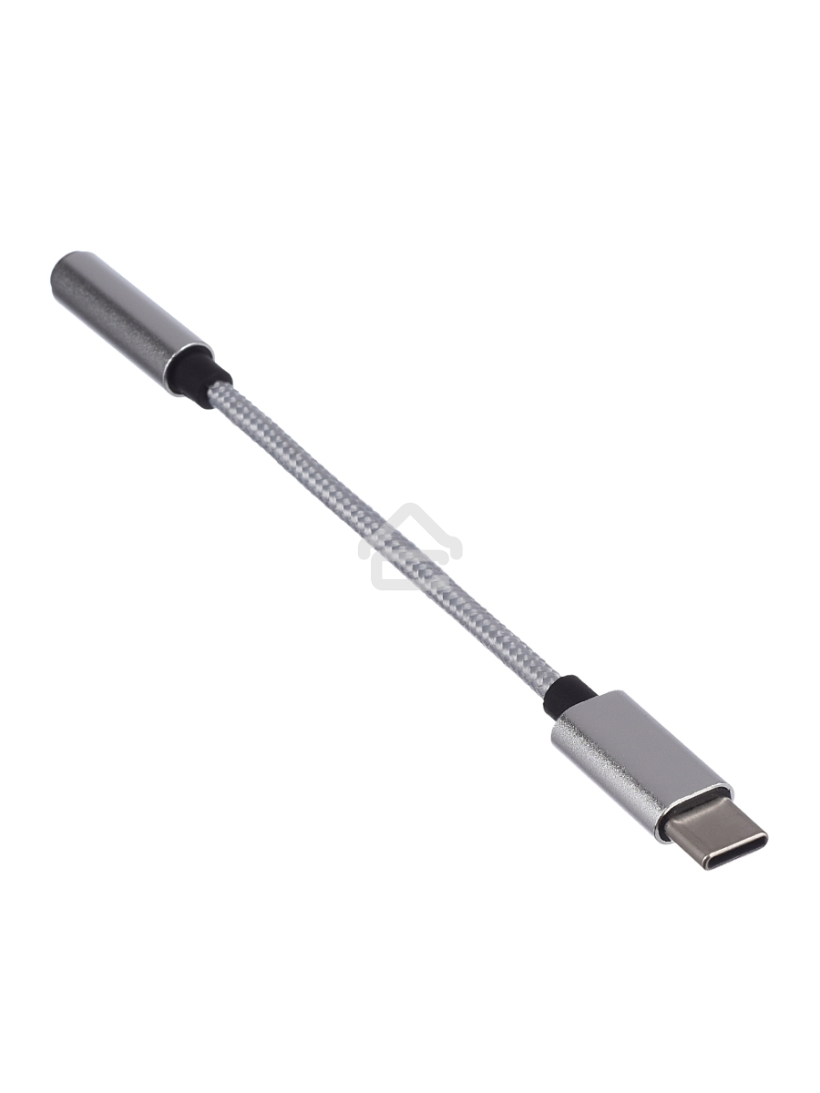 Адаптер GoPower Jack3.5MM(F)-TYPE-C(M) 00-00027481 0.1M белый