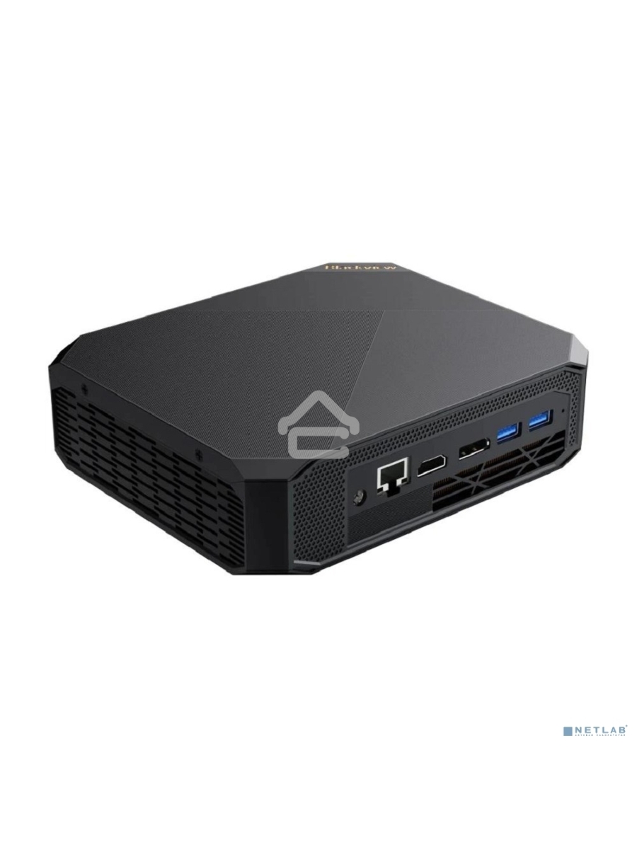 Мини ПК Blackview MP200 (Intel I9-11900H) 16+1TB, WIFI a/b/g/n/ac, Bluetooth 4.2, Win11 Pro, USB3.0, HDMI 1.4b Type A *2, RJ45*1, 5.5/2.1mm DC Jack *1, 3.5mm Phone Jack*1, Colour: Black