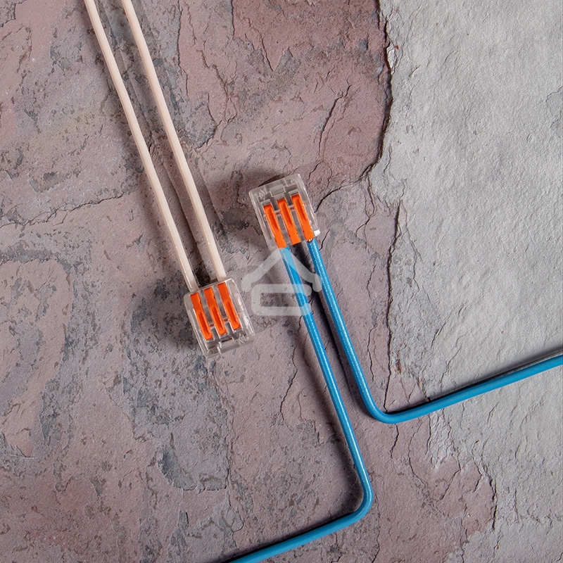 Соединительная клемма многоразовая, 3-х проводная, прозрачная (0,08-4 мм²), (10шт.) Rexant