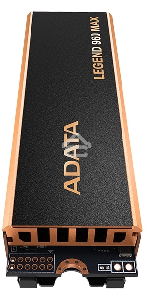 Накопитель SSD ADATA LEGEND 960 MAX, 4Tb, M.2 2280, PCIe 4.0 x4, NVMe, R/W 7400/6800, с радиатором