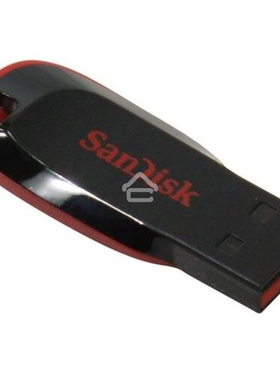 Флеш диск 128GB SanDisk CZ50 Cruzer Blade, USB 2.0