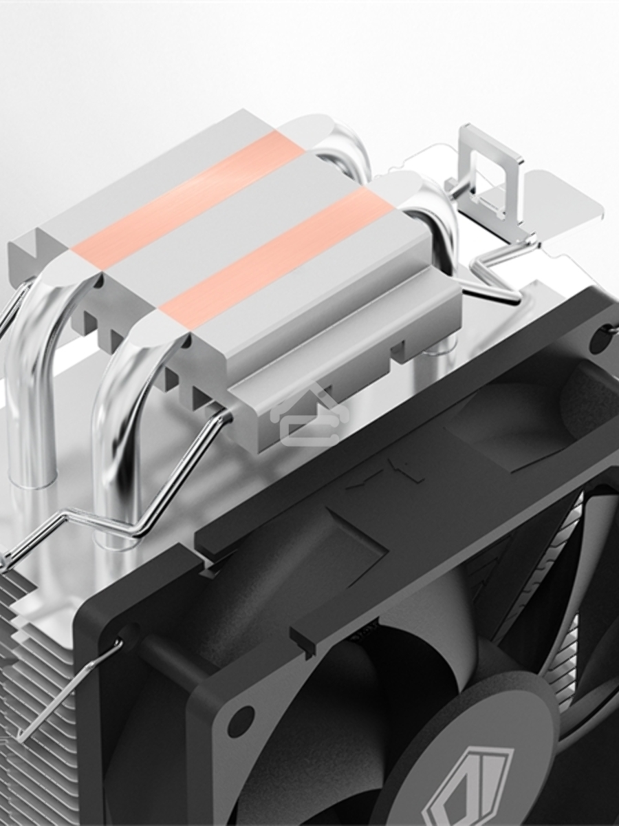 Кулер Cooler ID-Cooling SE-902-SD V3 черный 92мм алюминий+медь 2000rpm 23.1db 3-pin 95W 120мм