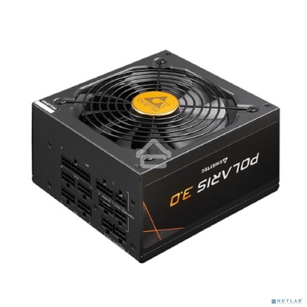 Блок питания Chieftec Polaris 3.0 PPS-1250FC-A3, 1250Вт, 80 PLUS Gold, 135мм, модульный, черный