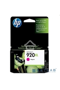 Картридж струйный HP 920XL CD973AE пурпурный для HP OJ 6000/6500 (700стр.)